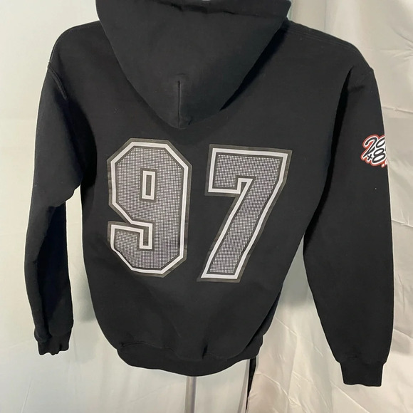 Black CCM Chicago hoodie kids XL - Picture 5 of 9